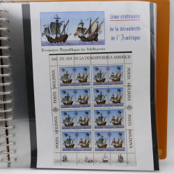 Collection feuillets de timbres Europa 1960-1999 en 13 albums.