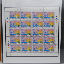 Collection feuillets de timbres Europa 1960-1999 en 13 albums.