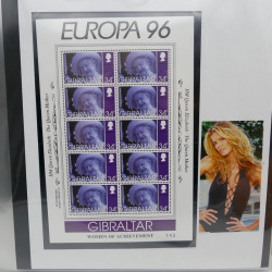 Collection feuillets de timbres Europa 1960-1999 en 13 albums.