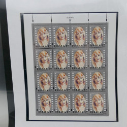 Collection feuillets de timbres Europa 1960-1999 en 13 albums.