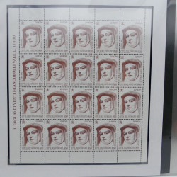 Collection feuillets de timbres Europa 1960-1999 en 13 albums.