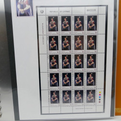 Collection feuillets de timbres Europa 1960-1999 en 13 albums.