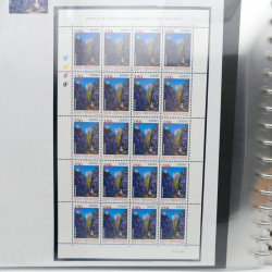 Collection feuillets de timbres Europa 1960-1999 en 13 albums.