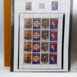 Collection feuillets de timbres Europa 1960-1999 en 13 albums.