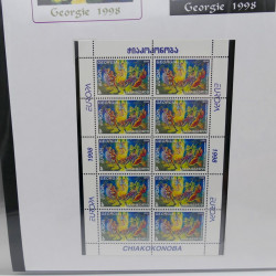 Collection feuillets de timbres Europa 1960-1999 en 13 albums.