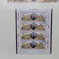 Collection feuillets de timbres Europa 1960-1999 en 13 albums.