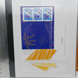 Collection feuillets de timbres Europa 1960-1999 en 13 albums.