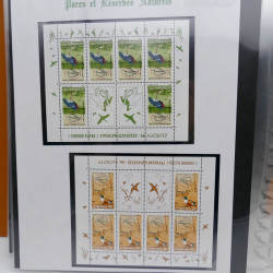 Collection feuillets de timbres Europa 1960-1999 en 13 albums.