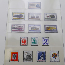 Collection timbres d'Allemagne Berlin neufs** 1970-1990 complet.