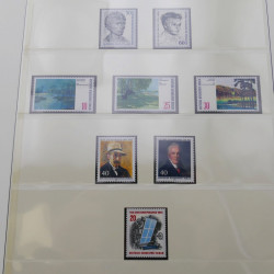 Collection timbres d'Allemagne Berlin neufs** 1970-1990 complet.