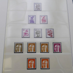 Collection timbres d'Allemagne Berlin neufs** 1970-1990 complet.