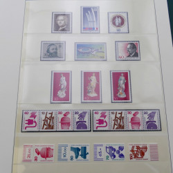 Collection timbres d'Allemagne Berlin neufs** 1970-1990 complet.