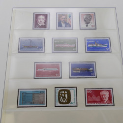 Collection timbres d'Allemagne Berlin neufs** 1970-1990 complet.