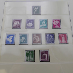 Collection timbres d'Allemagne Berlin neufs** 1970-1990 complet.