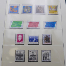 Collection timbres d'Allemagne Berlin neufs** 1970-1990 complet.