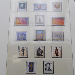 Collection timbres d'Allemagne Berlin neufs** 1970-1990 complet.