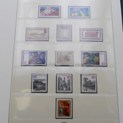 Collection timbres d'Allemagne Berlin neufs** 1970-1990 complet.