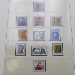 Collection timbres d'Allemagne Berlin neufs** 1970-1990 complet.