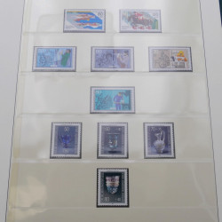 Collection timbres d'Allemagne Berlin neufs** 1970-1990 complet.