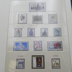 Collection timbres d'Allemagne Berlin neufs** 1970-1990 complet.