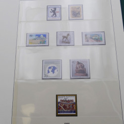 Collection timbres d'Allemagne Berlin neufs** 1970-1990 complet.