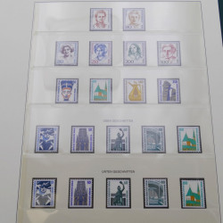 Collection timbres d'Allemagne Berlin neufs** 1970-1990 complet.