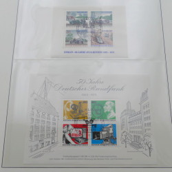 Collection timbres d'Allemagne Berlin neufs** 1970-1990 complet.