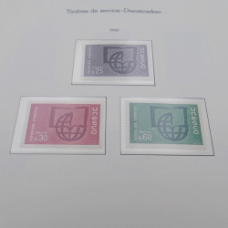 Collection timbres de France fin de catalogue neufs en album.