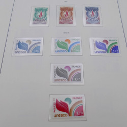 Collection timbres de France fin de catalogue neufs en album.