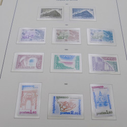 Collection timbres de France fin de catalogue neufs en album.