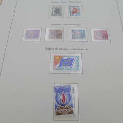 Collection timbres de France fin de catalogue neufs en album.