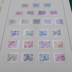 Collection timbres de France fin de catalogue neufs en album.