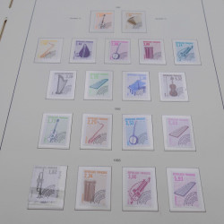 Collection timbres de France fin de catalogue neufs en album.