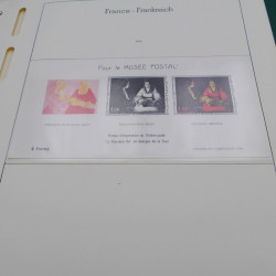 Collection timbres de France fin de catalogue neufs en album.
