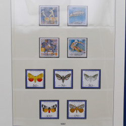 Collection timbres d'Allemagne RFA 1949-2001 neufs** en 6 albums.