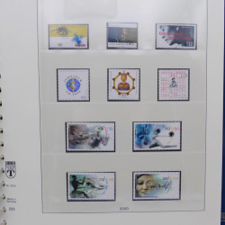 Collection timbres d'Allemagne RFA 1949-2001 neufs** en 6 albums.