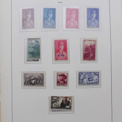 Collection timbres de France 1939-1959 neufs** en album Leuchtturm.