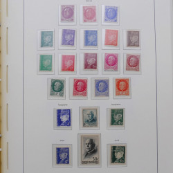 Collection timbres de France 1939-1959 neufs** en album Leuchtturm.