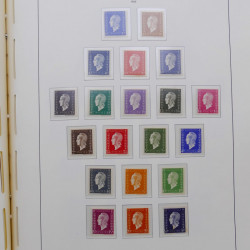 Collection timbres de France 1939-1959 neufs** en album Leuchtturm.