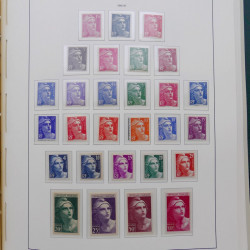 Collection timbres de France 1939-1959 neufs** en album Leuchtturm.