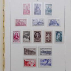 Collection timbres de France 1939-1959 neufs** en album Leuchtturm.