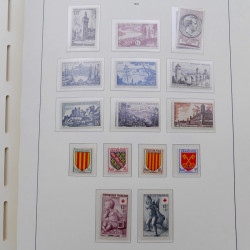 Collection timbres de France 1939-1959 neufs** en album Leuchtturm.