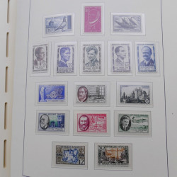 Collection timbres de France 1939-1959 neufs** en album Leuchtturm.