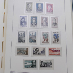 Collection timbres de France 1939-1959 neufs** en album Leuchtturm.