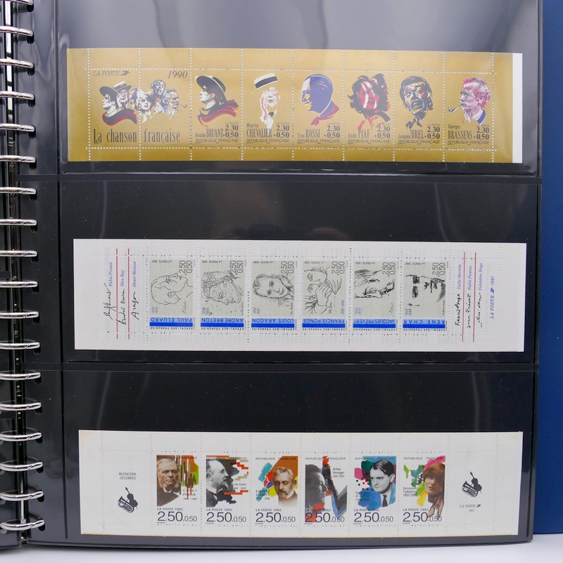 Collection timbres de France fin de catalogue en album Lindner ...