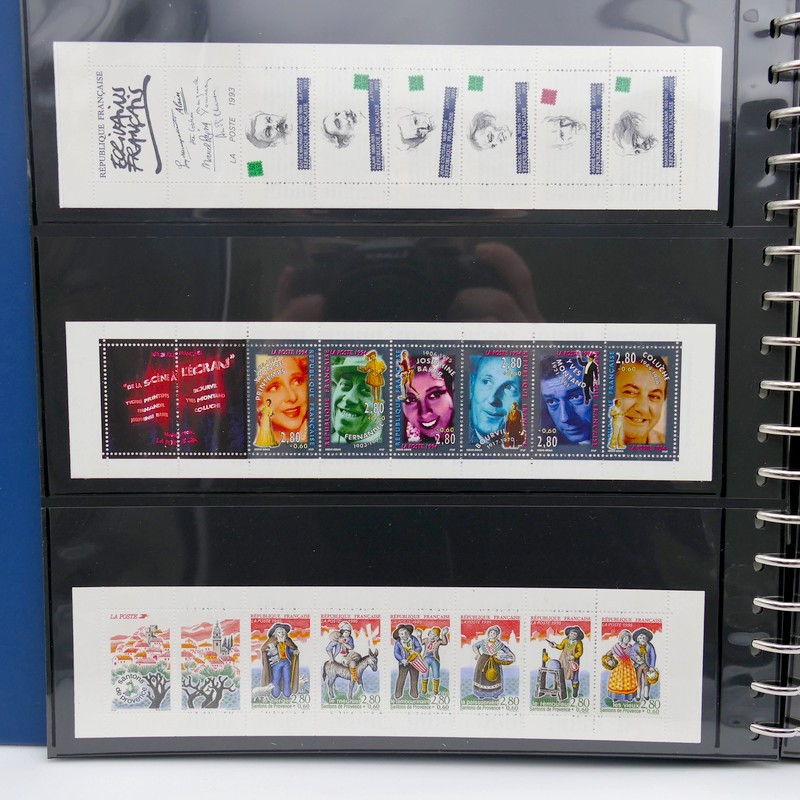 Collection timbres de France fin de catalogue en album Lindner ...