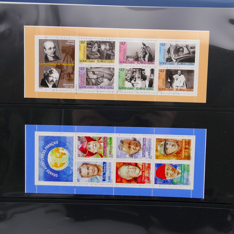 Collection timbres de France fin de catalogue en album Lindner ...