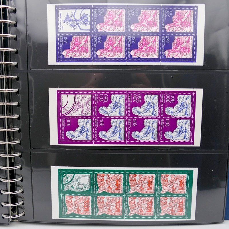 Collection timbres de France fin de catalogue en album Lindner ...
