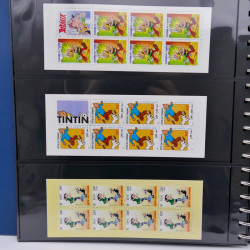 Collection timbres de France fin de catalogue en album Lindner.