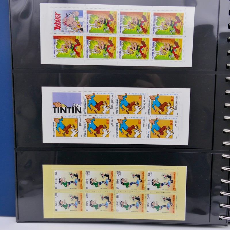 Collection timbres de France fin de catalogue en album Lindner ...